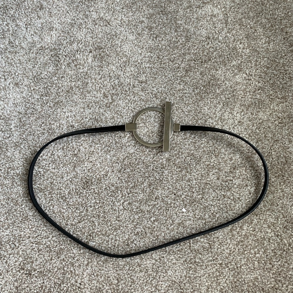Black & Silver Decorative Belt